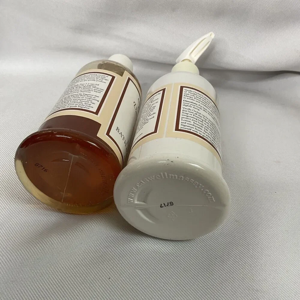 Caswell Massey Vanilla Orchid Lotion‎ And Shower Gel 8.5 Oz 8.2 Oz Discontinued